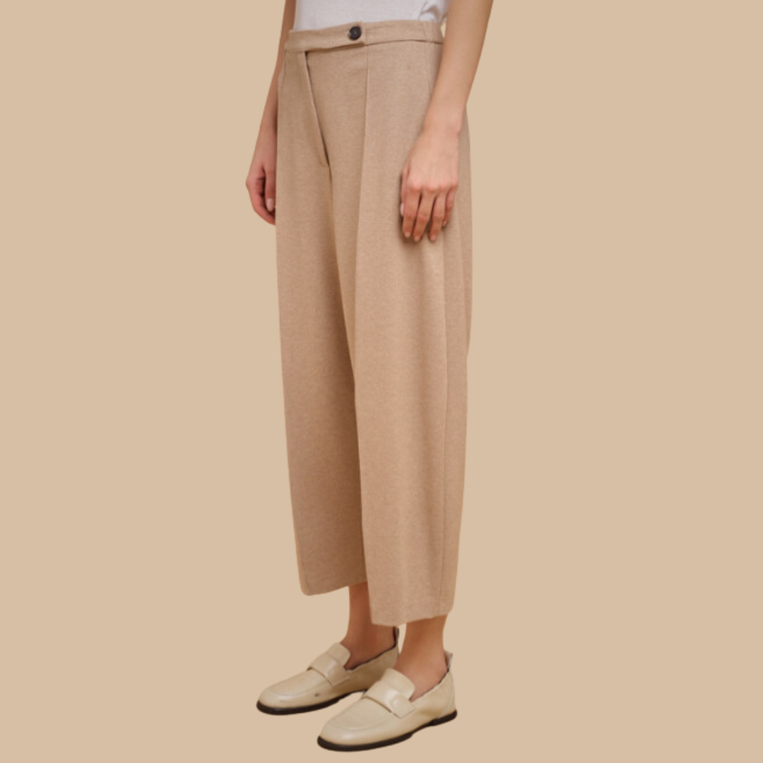 LIVIANA CONTI - Pantalon crop en point de Milan
