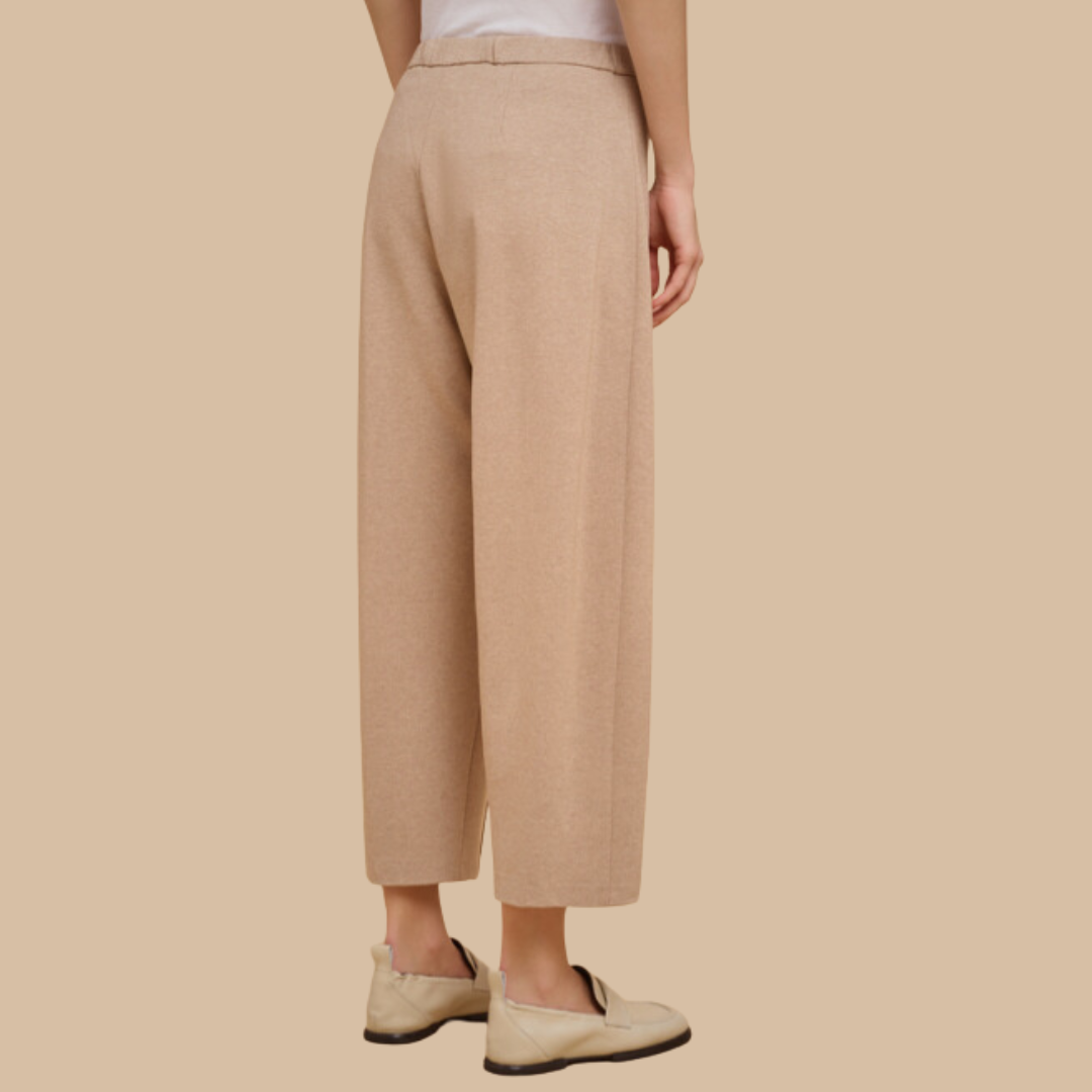 LIVIANA CONTI - Pantalon crop en point de Milan