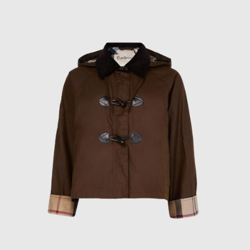 BARBOUR - Myra Waxed Duffle Coat