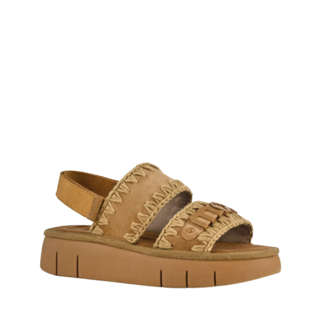MOU - BOUNCE SANDAL MONOCHROME COGNAC