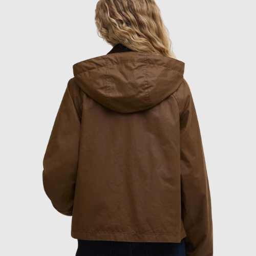 BARBOUR - Myra Waxed Duffle Coat