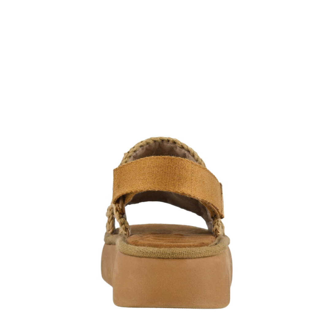 MOU - BOUNCE SANDAL MONOCHROME COGNAC