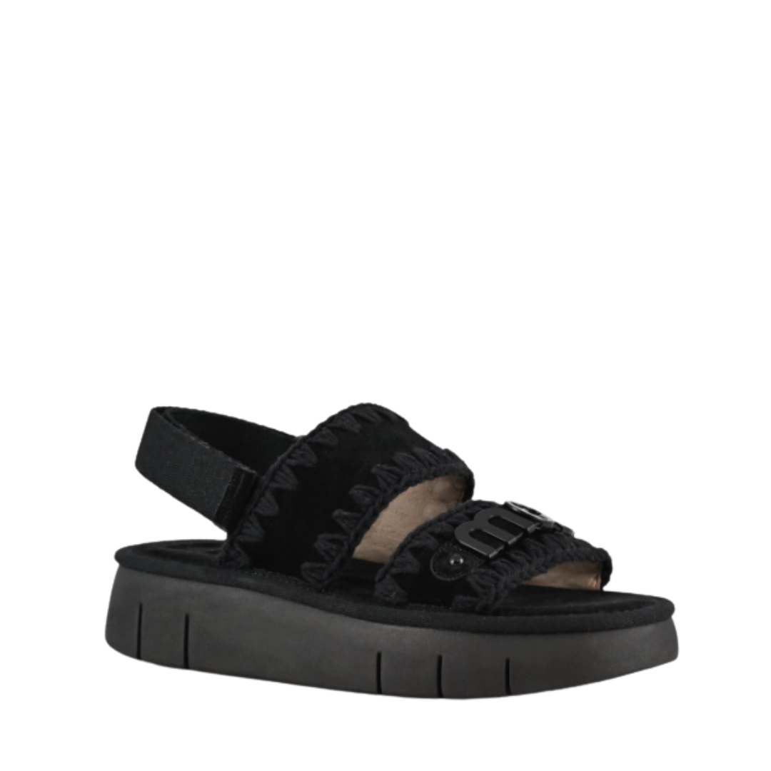 MOU - BOUNCE SANDAL MONOCHROME NOIRE