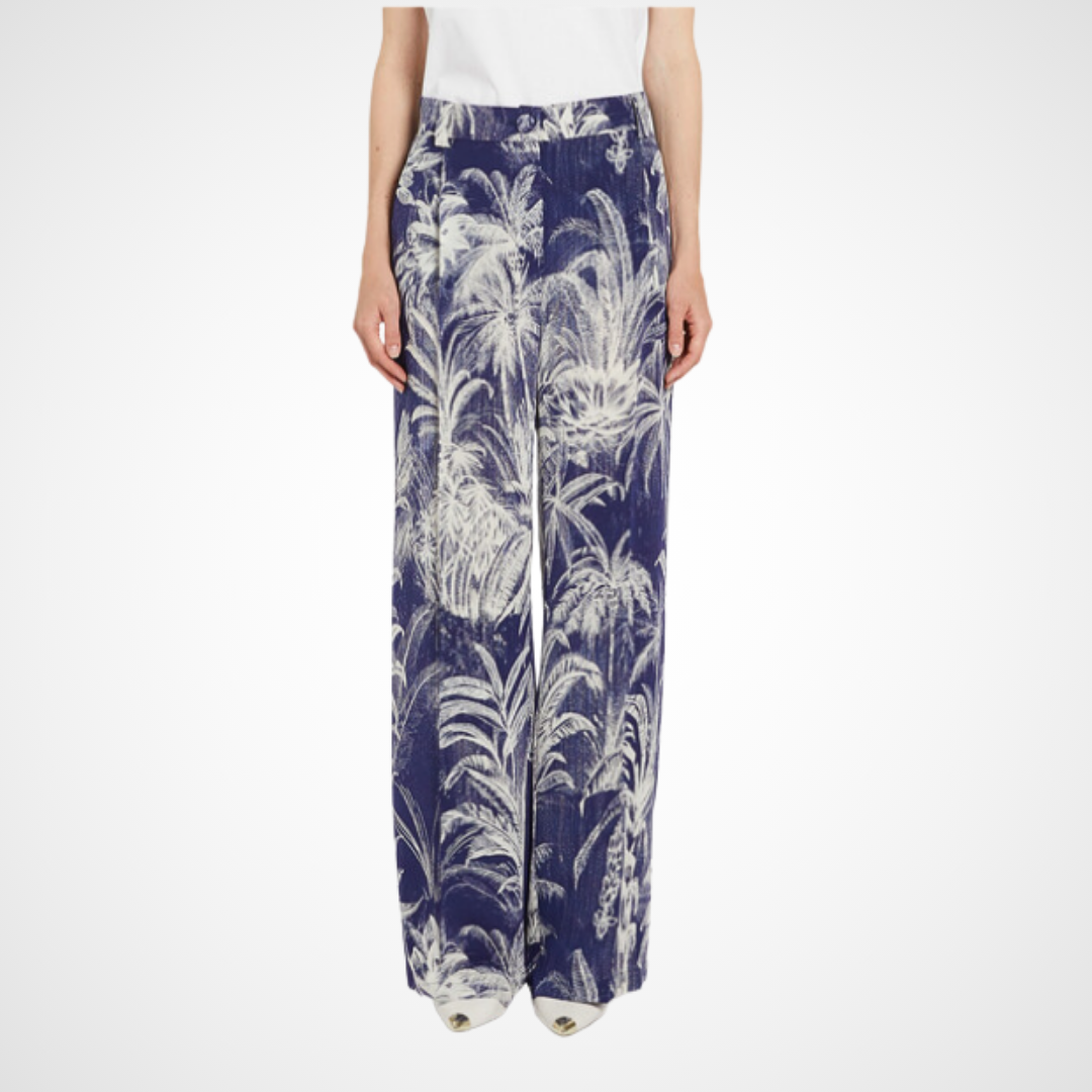PANTALON EN SOI FAITI - MARELLA