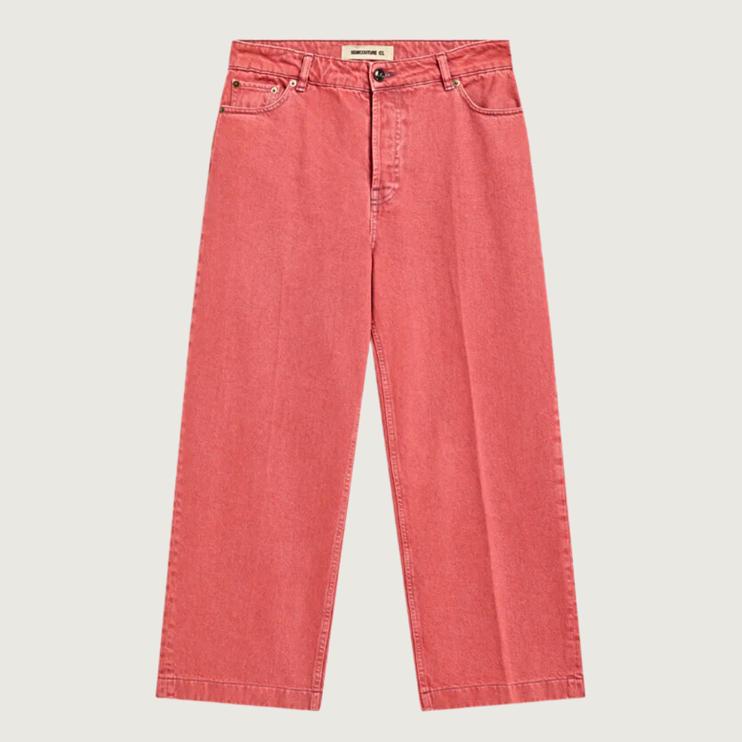 Pantalon cup Mom SEMICOUTURE