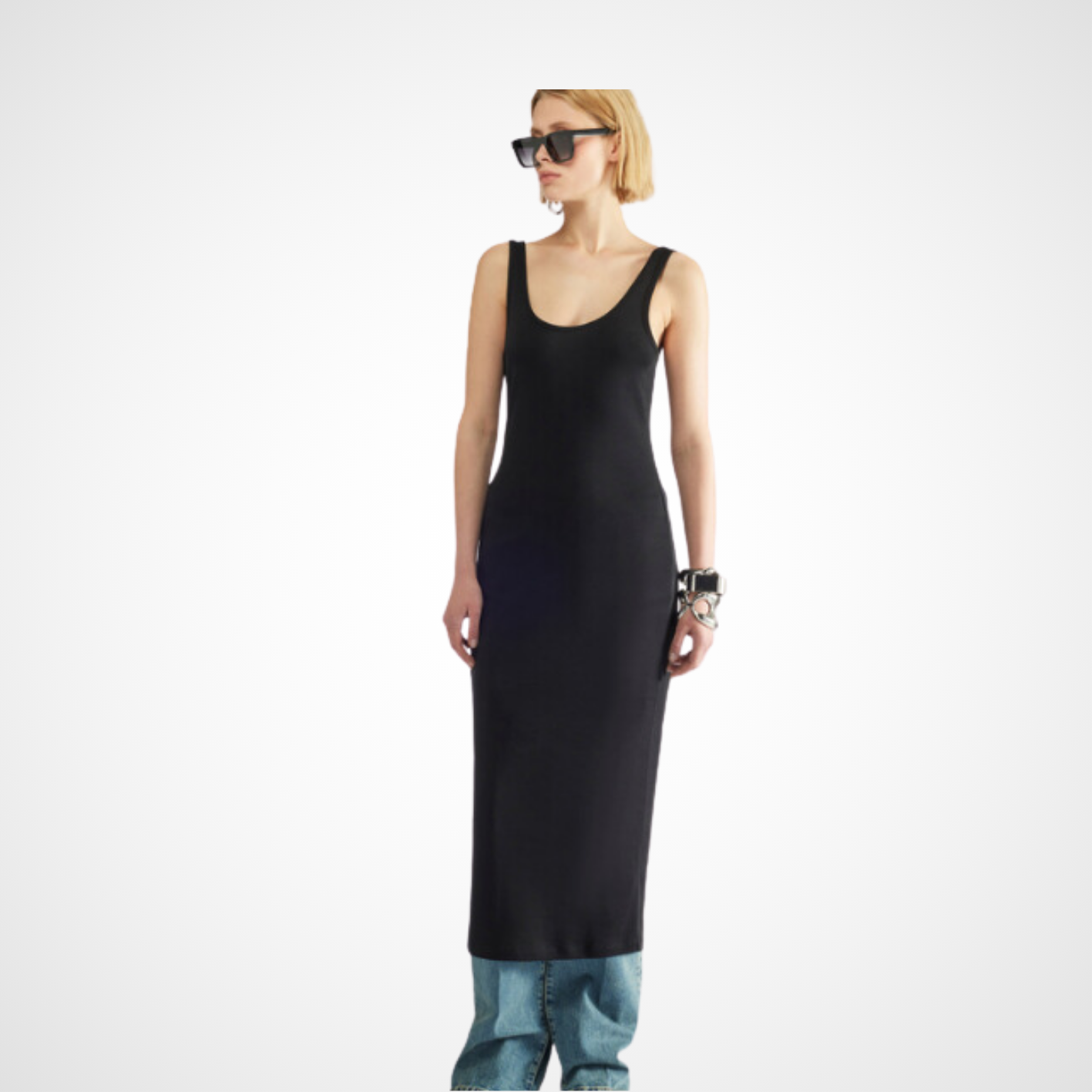LIVIANA CONTI - robe fourreau noire