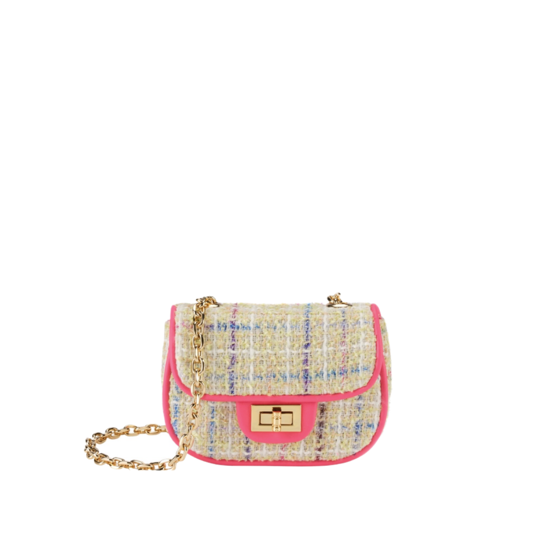 Mini EmiBag tweed Rose