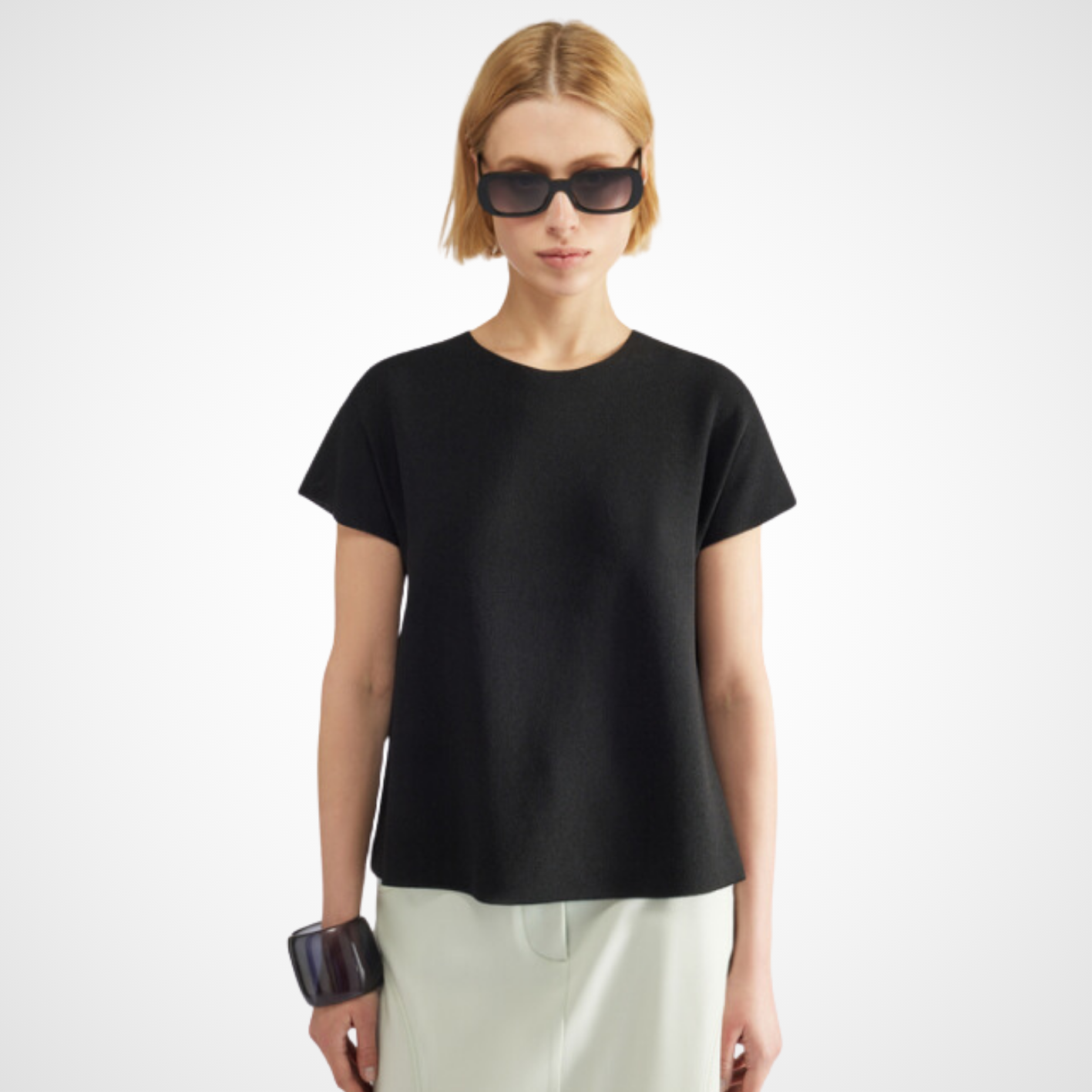 LIVIANA CONTI - T-SHIRT VISCOSE