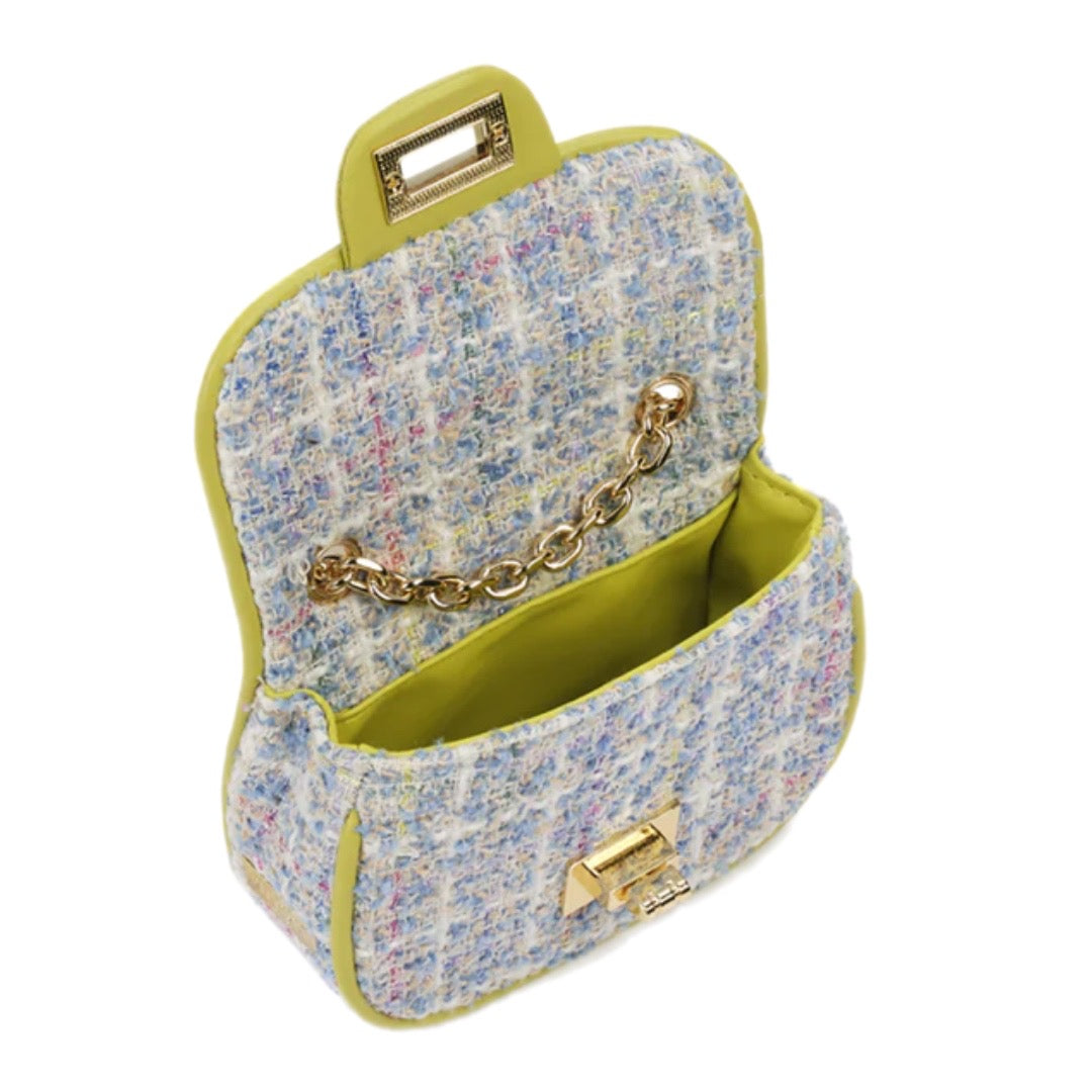 Mini EmiBag tweed Rose