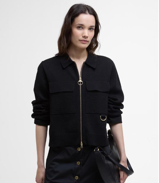 VESTE EN TRICOT ALMA - BARBOUR