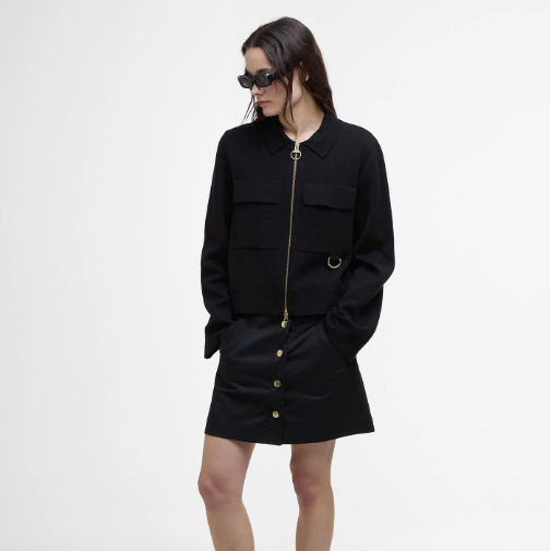 VESTE EN TRICOT ALMA - BARBOUR