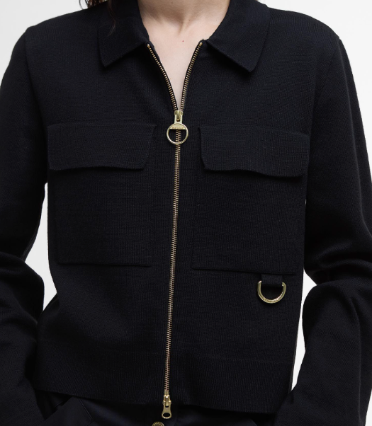 VESTE EN TRICOT ALMA - BARBOUR