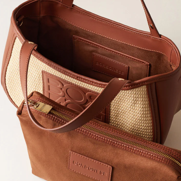BORBONESE - SAC SHOPPER RIVIERA PETIT