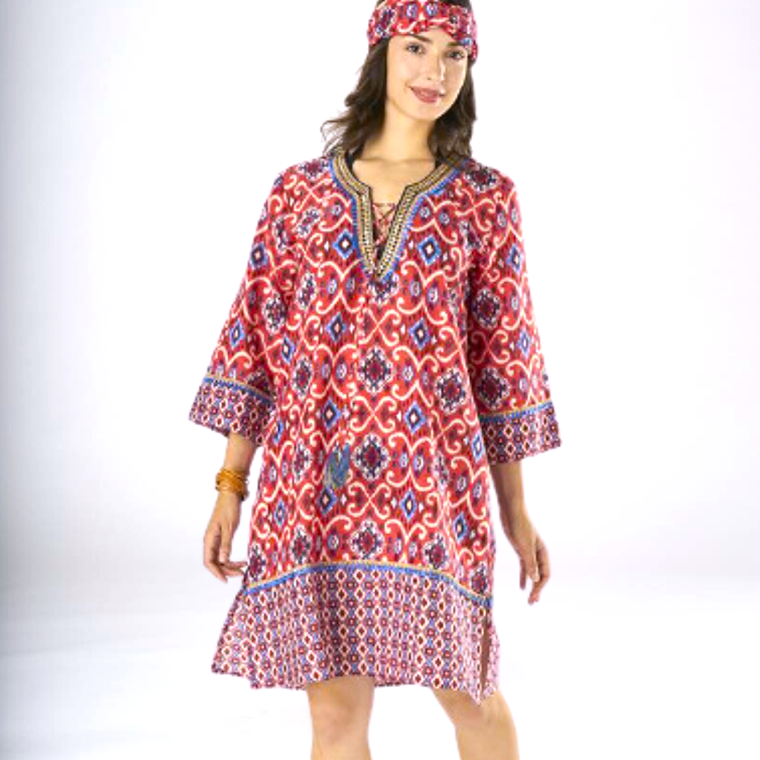 Caftan Incas Rouge