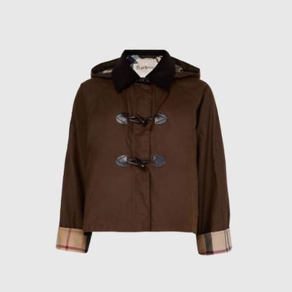 BARBOUR - Myra Waxed Duffle Coat