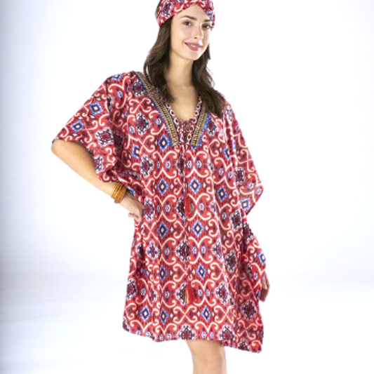 Poncho Incas rouge