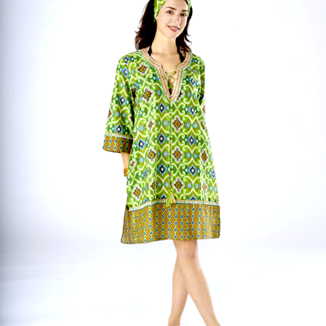 Caftan Incas Vert