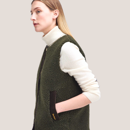 DULSIE TEDDY GILET - Barbour