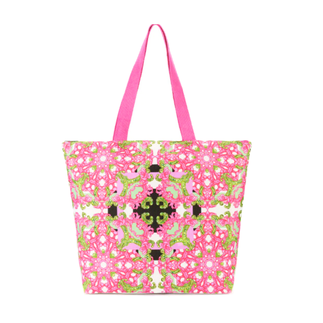 Sac shopping Maiolica rosa