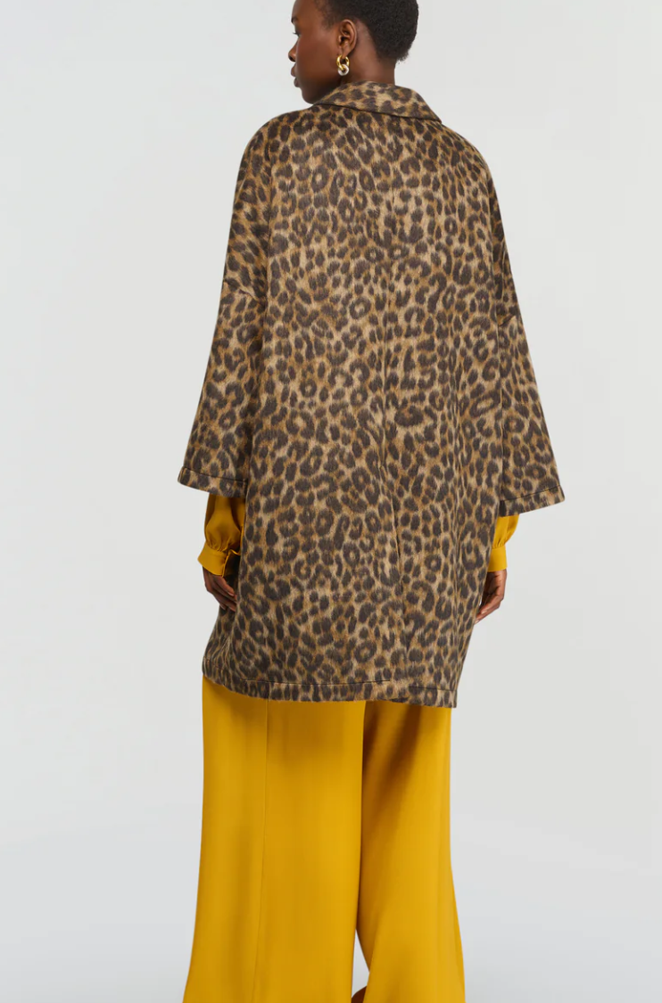 SEMICOUTURE - Manteau Animalier