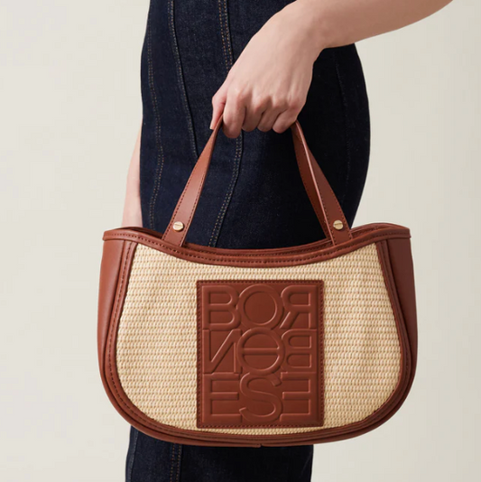 BORBONESE - SAC SHOPPER RIVIERA PETIT