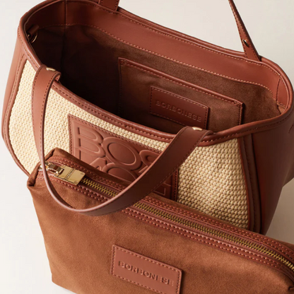 BORBONESE - SAC SHOPPER RIVIERA PETIT