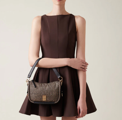 BORBONESE - CAHIER HOBO SMALL OP